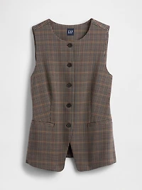 UltraSoft Denim Longline Vest