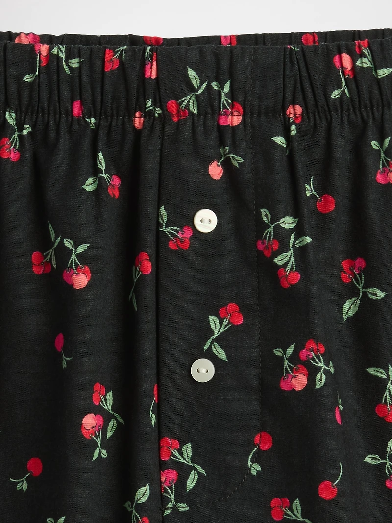 Poplin PJ Boxer Shorts