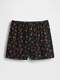 Poplin PJ Boxer Shorts