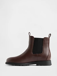Kids Vegan Leather Chelsea Boot