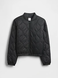 Kids Recycled Lightweight Quilted Puffer Jacket