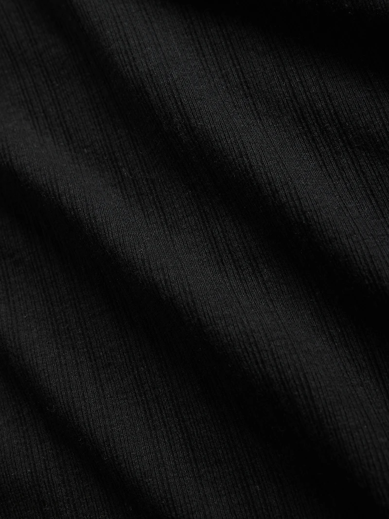 Sheer Modern Rib T-Shirt