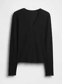 Sheer Modern Rib T-Shirt