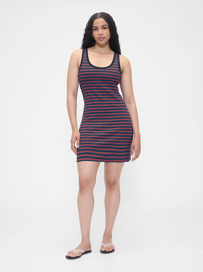Rib Mini Tank Dress
