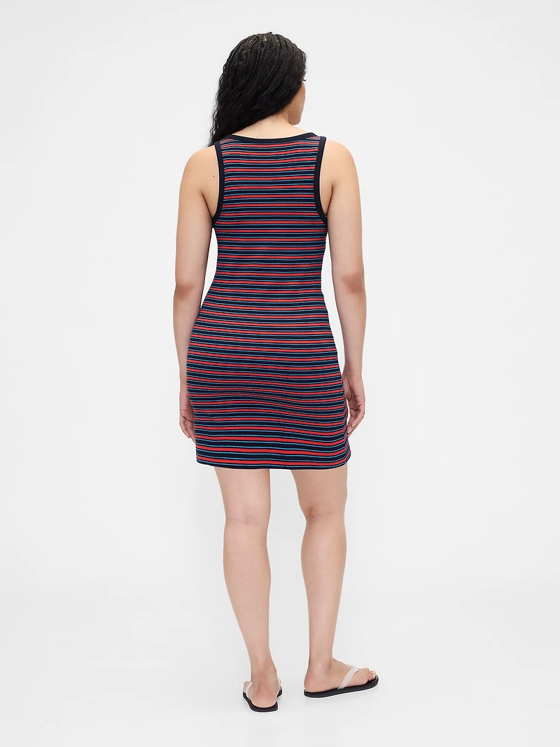 Rib Mini Tank Dress