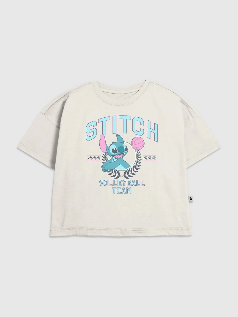 Kids Lilo and Stitch Volleyball Team Graphic T-Shirt