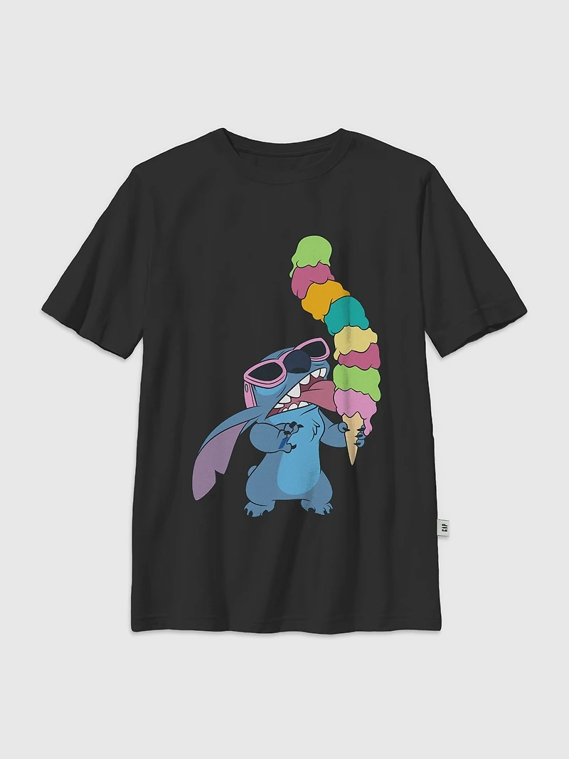 Kids Lilo and Stitch Ice Cream Graphic T-Shirt