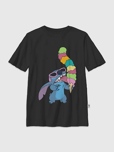 Kids Lilo and Stitch Ice Cream Graphic T-Shirt