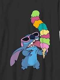 Kids Lilo and Stitch Ice Cream Graphic T-Shirt