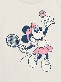 Kids Minnie Mouse Tennis Club Graphic T-Shirt