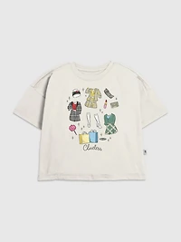 Kids Clueless Icons Graphic T-Shirt