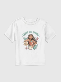 Toddler Moana Waves Graphic T-Shirt
