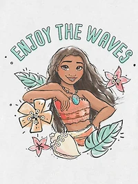 Toddler Moana Waves Graphic T-Shirt