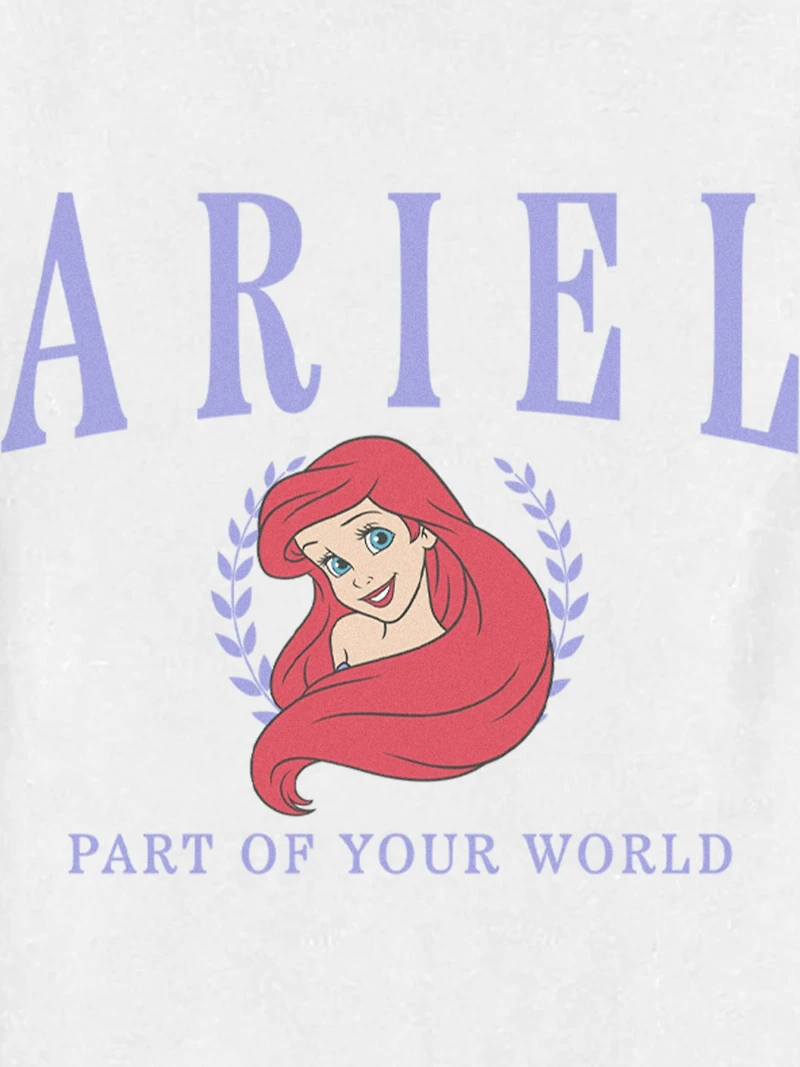 Toddler Ariel Collegiate Graphic T-Shirt