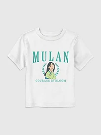 Toddler Mulan Collegiate Graphic T-Shirt