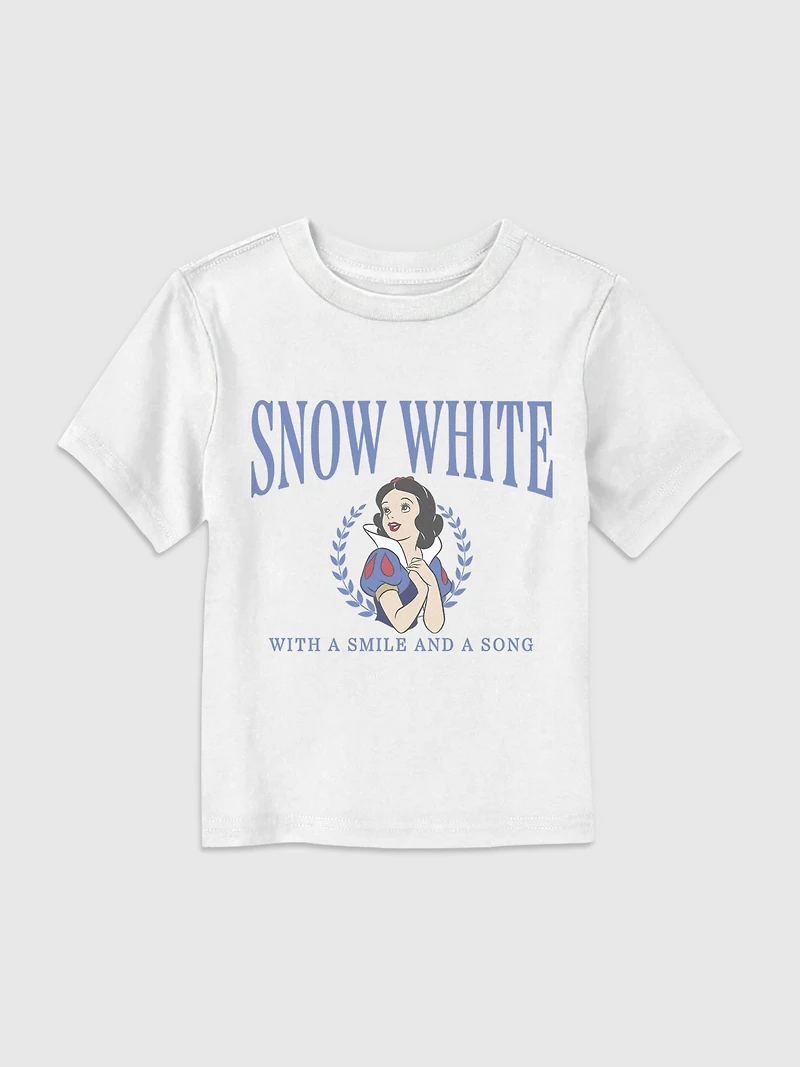 Toddler Snow White Collegiate Graphic T-Shirt
