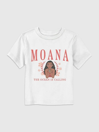 Toddler Moana Collegiate Graphic T-Shirt