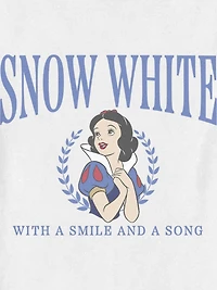 Toddler Snow White Collegiate Graphic T-Shirt