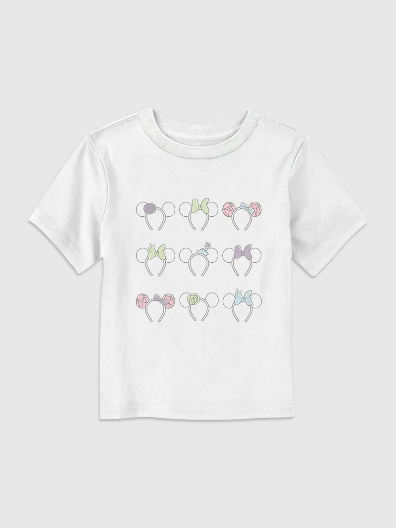 Toddler Minnie Mouse Ears Graphic T-Shirt