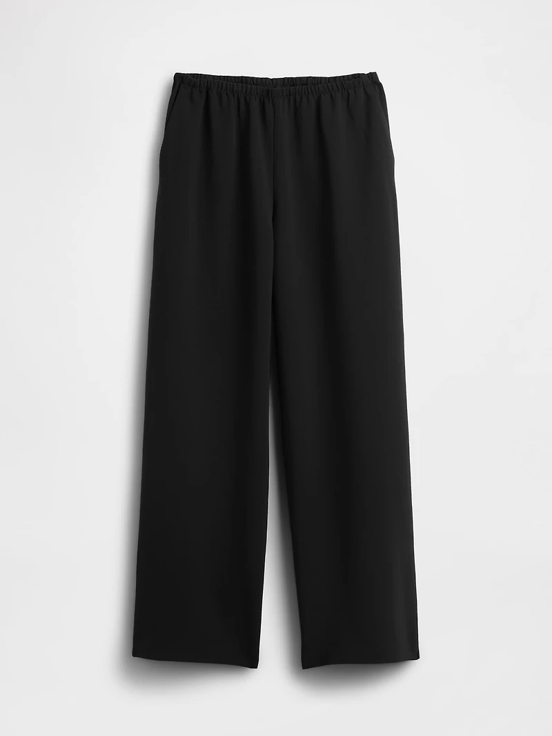 Easy Wide-Leg Pants