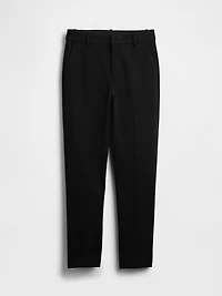 High Rise Ponte Slim Crop Pants