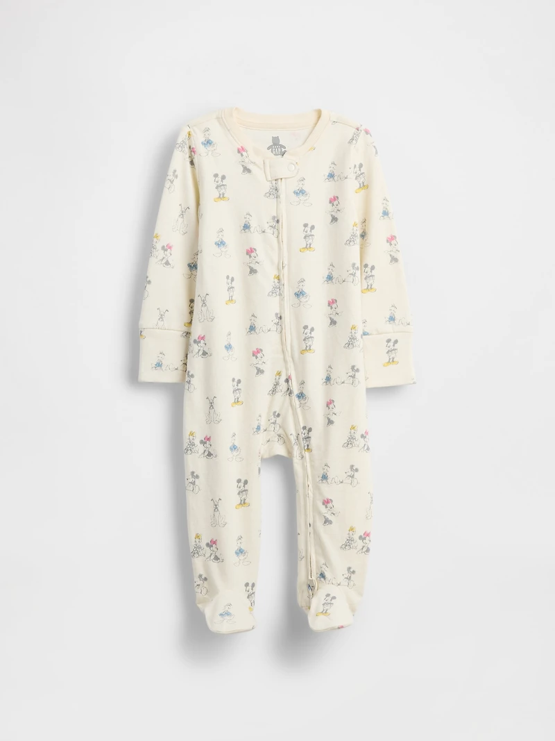Gap × Disney Baby Organic Cotton Footed One-Piece