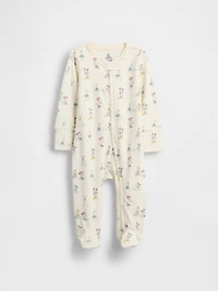 Gap × Disney Baby Organic Cotton Footed One-Piece