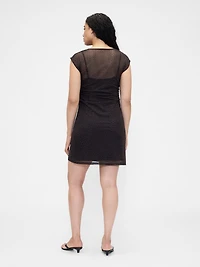Mesh Mini Dress