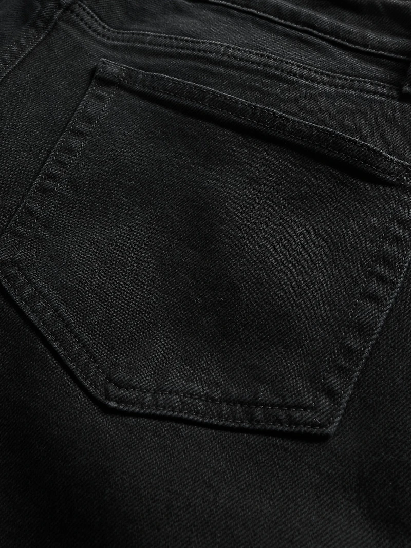 Sky High Rise Stride Wide-Leg Jeans