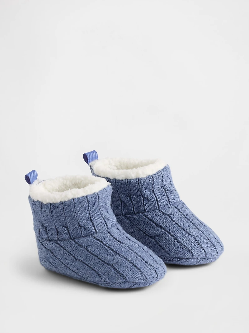 Baby Sherpa-Lined Bootie