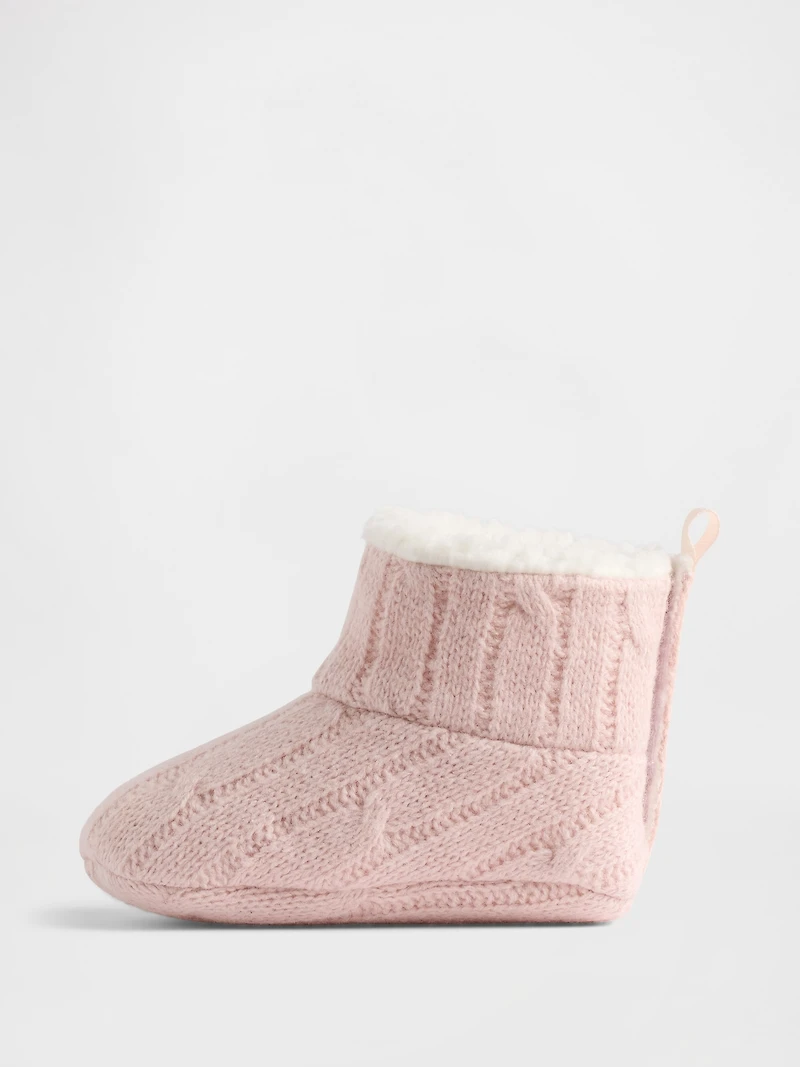 Baby Sherpa-Lined Bootie