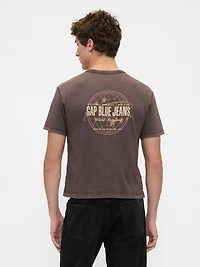 Heavyweight Crop Graphic T-Shirt