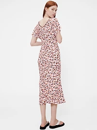 GapStudio Crepe Midi Dress