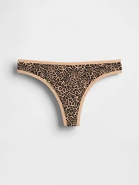 Organic Stretch Cotton Thong