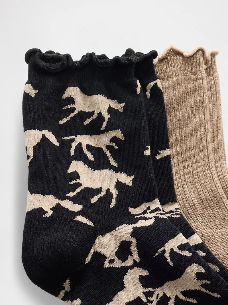 Ruffle Socks (2-Pack