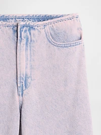 Kids Low Rise Stride Wide-Leg Jeans
