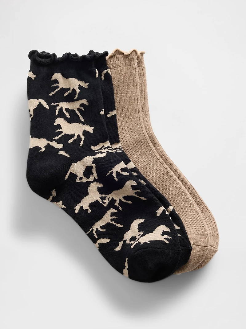 Ruffle Socks (2-Pack