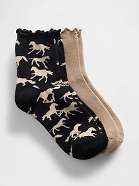 Ruffle Socks (2-Pack
