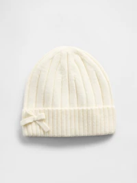 Kids CashSoft Bow Beanie