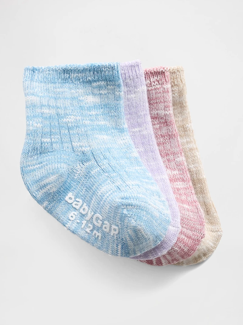 Baby & Toddler Marled Crew Socks