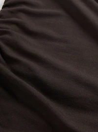Off-Shoulder Ruched Crop Top