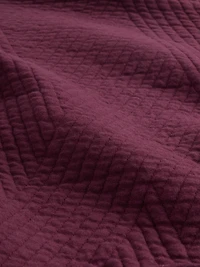 GapFit Quilted Jacquard Half-Zip Pullover