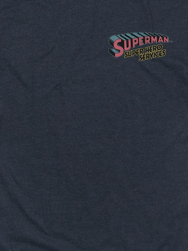 Superman Super Hero Services Graphic T-Shirt