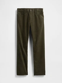 Corduroy Straight Pants