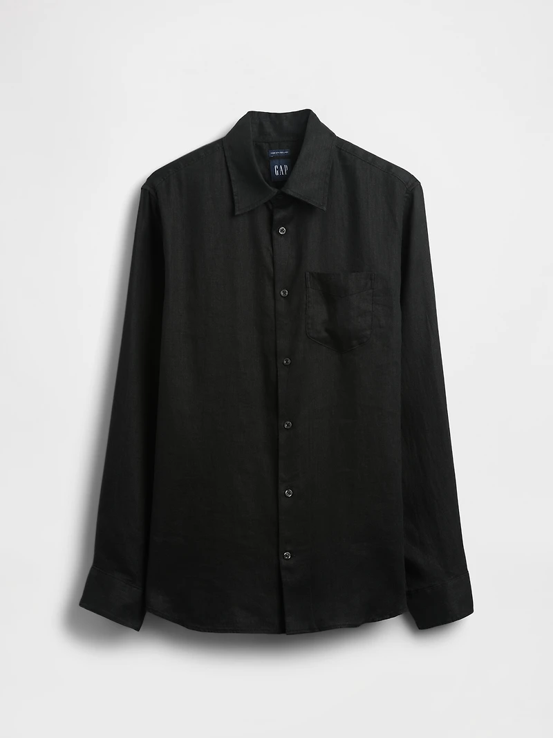 100% Linen Classic Shirt