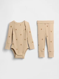 Baby Grow-With-Me TinyRib Outfit Set