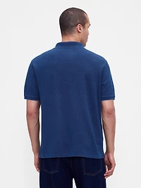Relaxed Pique Polo Shirt