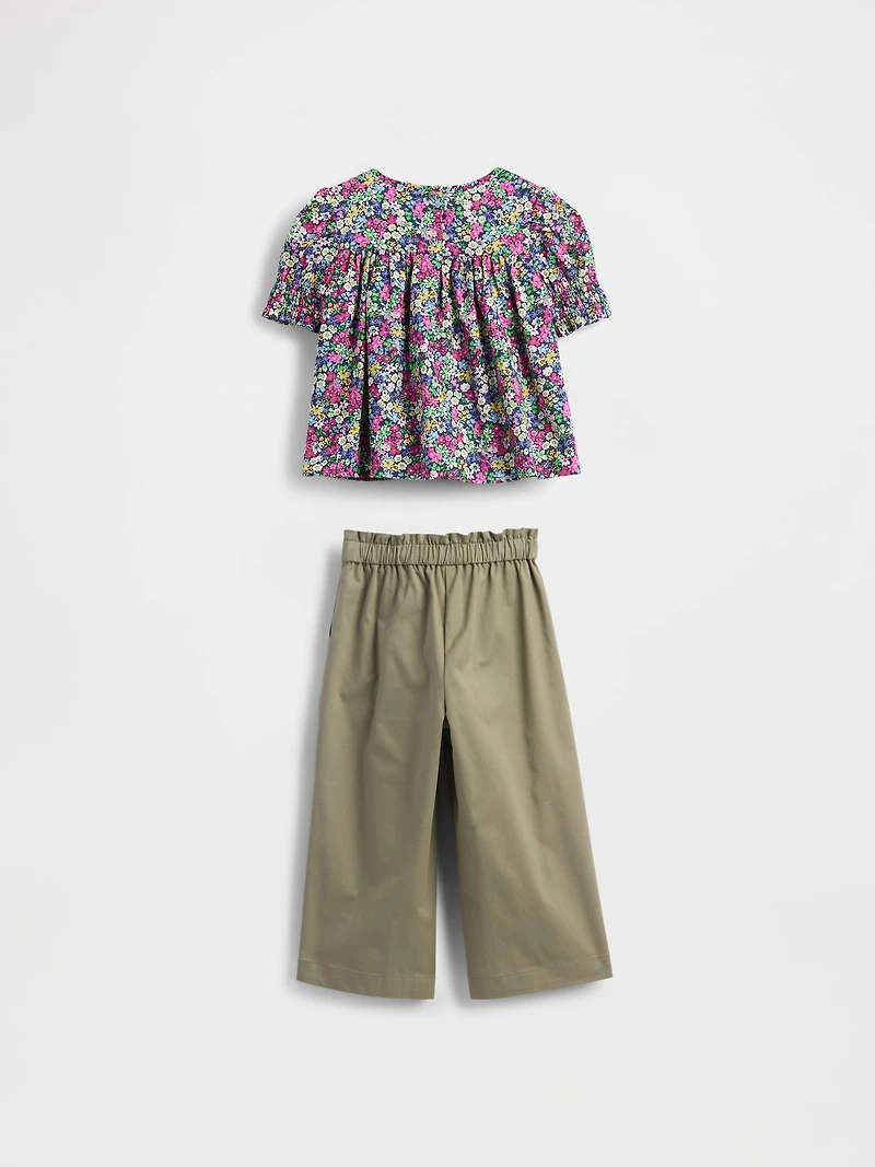 Baby & Toddler Floral Outfit Set