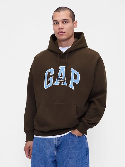 Heavyweight Gap Athletic Logo Hoodie