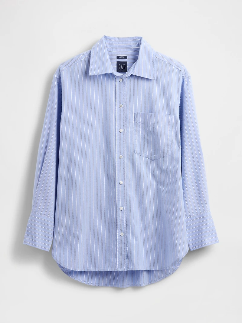 Organic Cotton Oxford Big Shirt